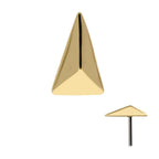 Invictus | 14k gold | Tall Pyramid