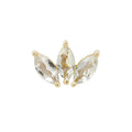 Buddha | 14k gold | Mini Moet | Swarovski Crystal CZ
