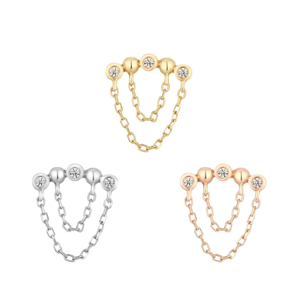 Buddha | 14k gold | Rumors | Swarovski Crystal CZ