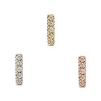 Buddha | 14k gold | Rowe | Swarovski Crystal CZ