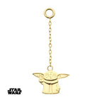 Invictus | 14k gold | Star Wars | Grogu Dangle Charm