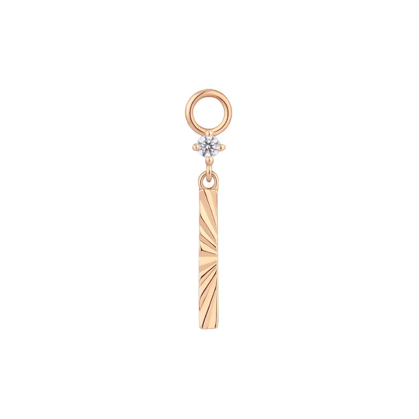 Buddha | 14k gold | Labyrinth Charm | Swarovski Crystal CZ