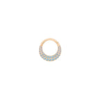 Buddha | 14k gold | Metamorphosis | London, Sky, + Swiss Blue Topaz