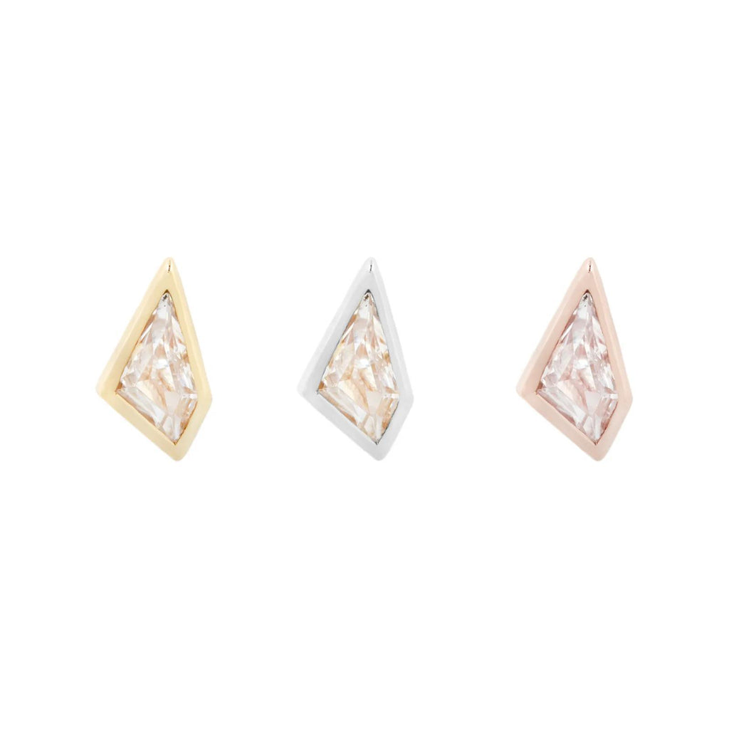 Buddha | 14k gold | Transcend | Clear CZ