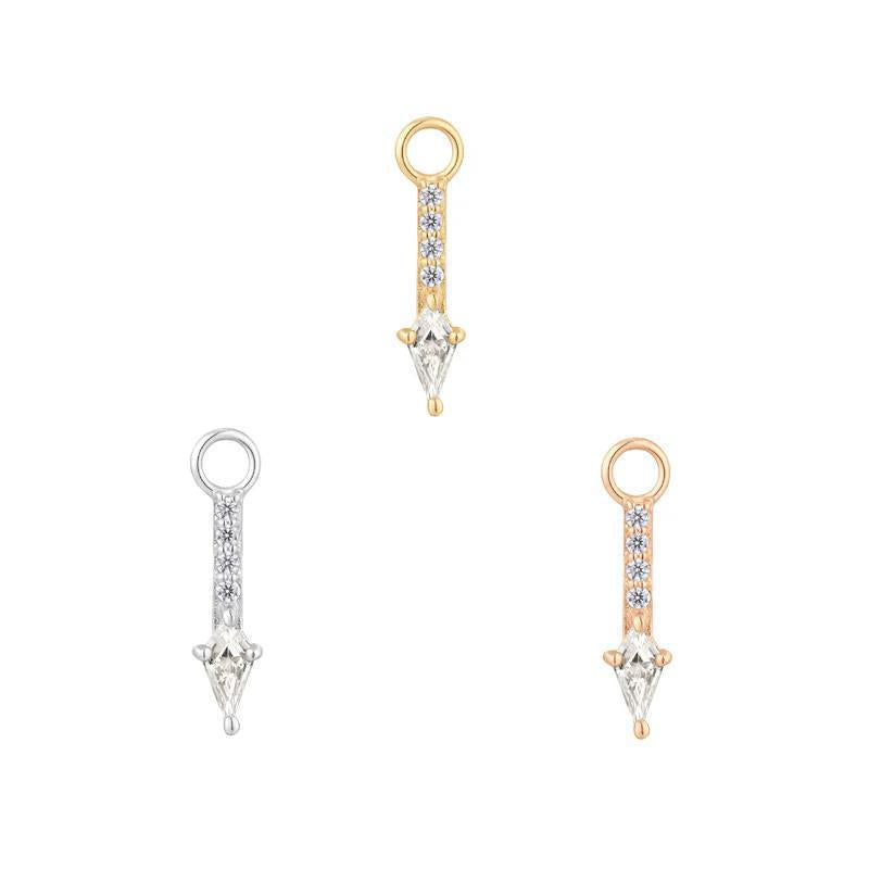Buddha | 14k gold | Mercer Charm | CZ