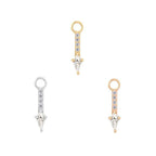 Buddha | 14k gold | Mercer Charm | CZ