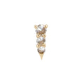 Buddha | 14k gold | Bowery Reverse Set | Swarovski Crystal CZ
