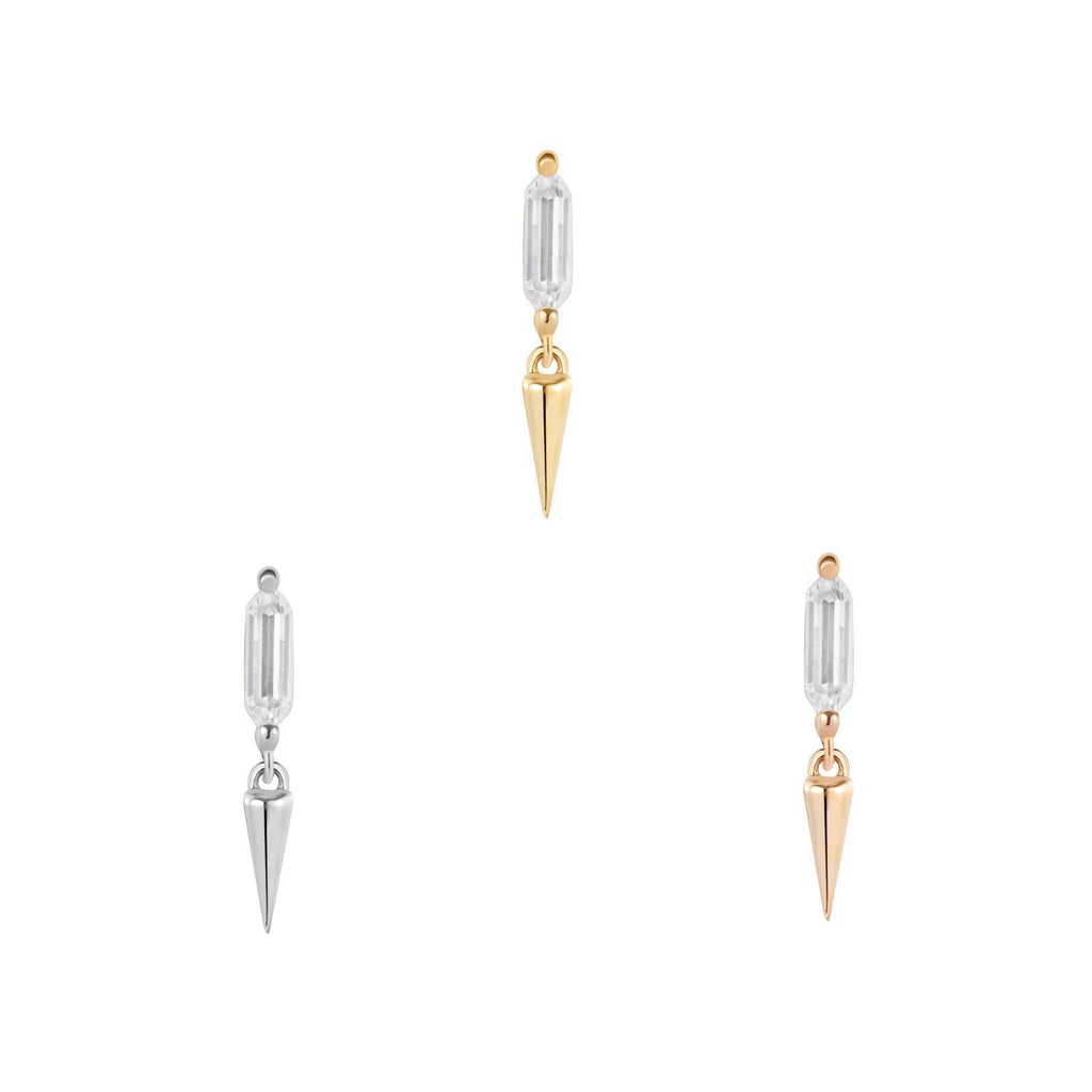 Buddha | 14k gold | Musea | Clear CZ