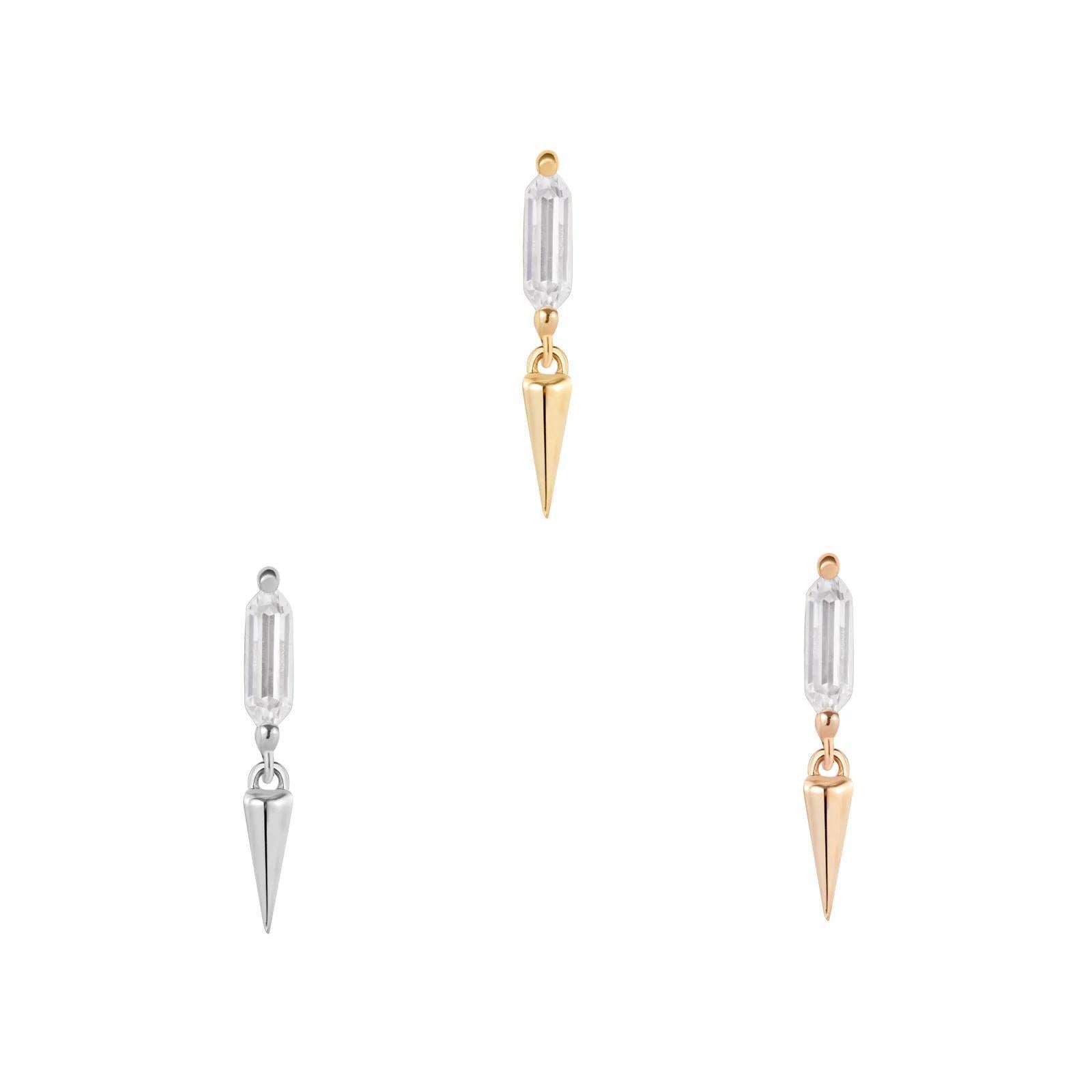 Buddha | 14k gold | Musea | Clear CZ