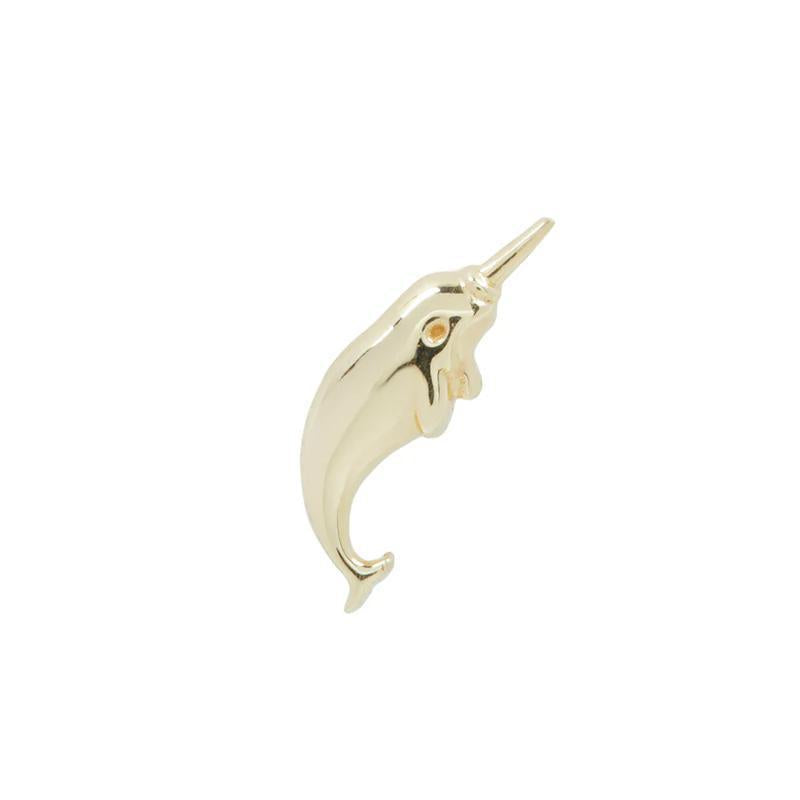 Buddha | 14k gold | Narwhal "Unicorn of The Sea"