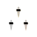 Buddha | 14k gold | Dystrikt | Black Spinel + CZ
