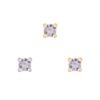 Buddha | 14k gold | Prong | Tanzanite
