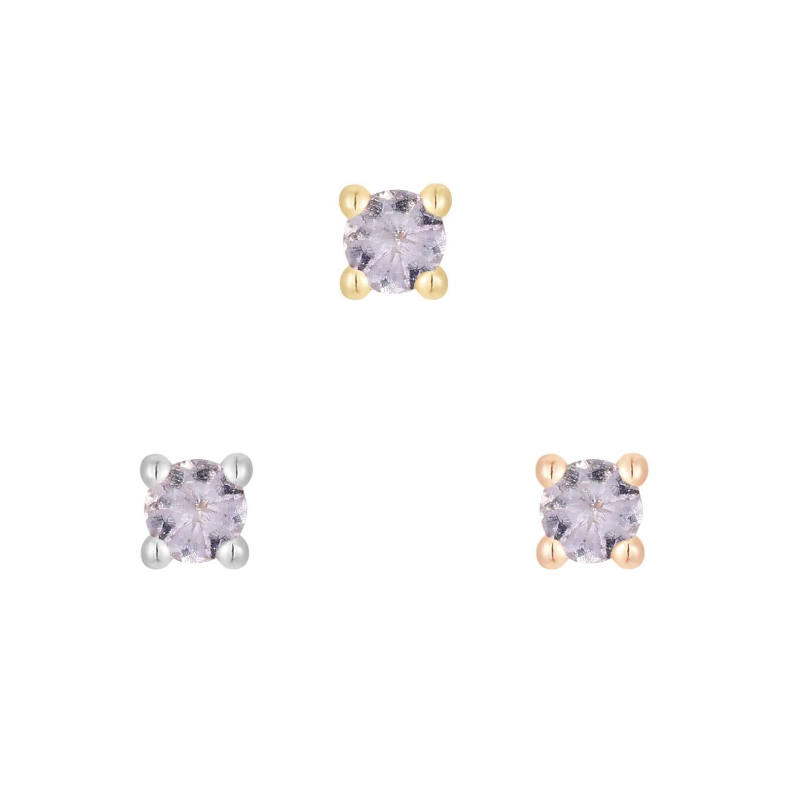 Buddha | 14k gold | Prong | Tanzanite
