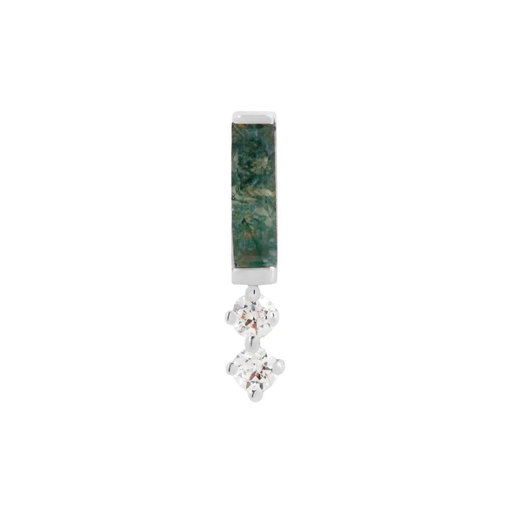 Buddha | 14k gold | Crave | Moss Agate