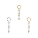 Buddha | 14k gold | Standout Charm | CZ
