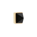 Buddha | 14k gold | Pyramid | Black Spinel