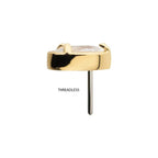 Invictus | 14k gold | Prong Set Teardrop
