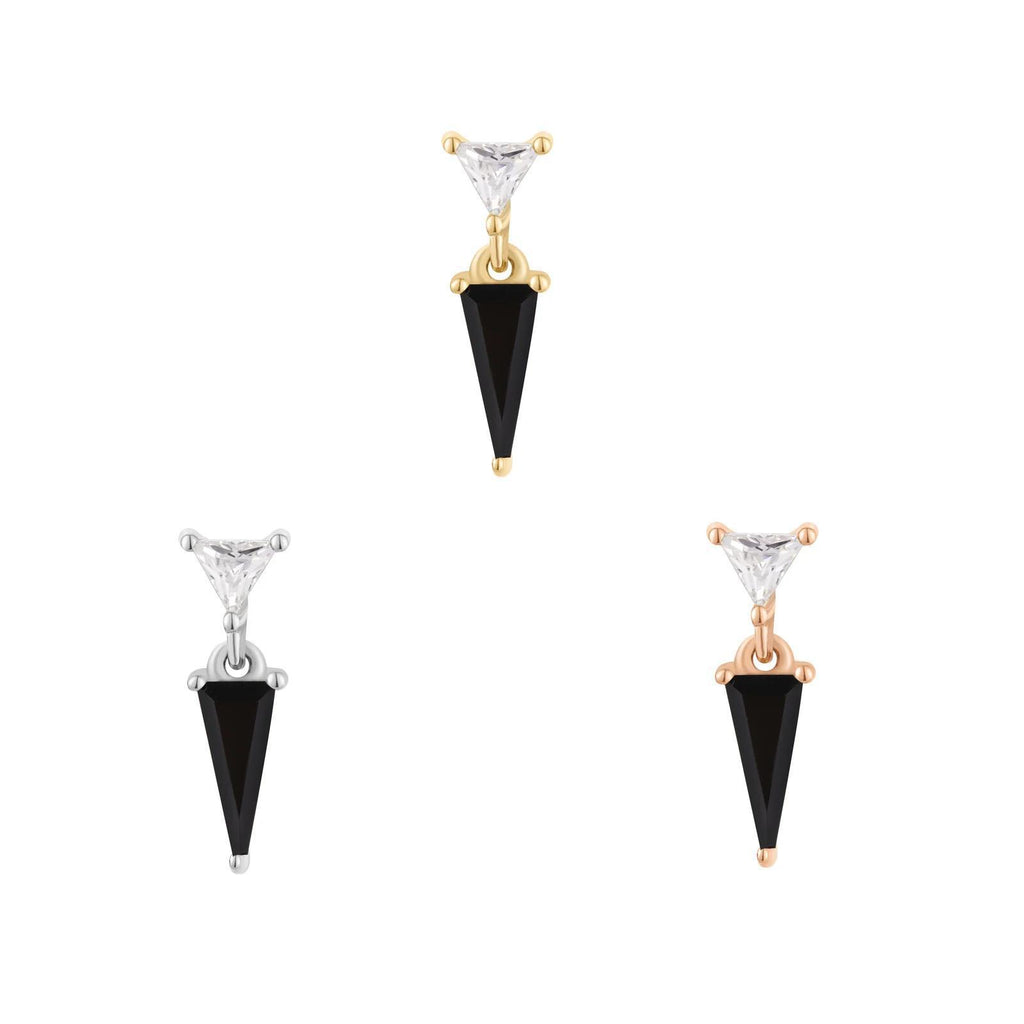 Buddha | 14k gold | Daring | Black Spinel + CZ