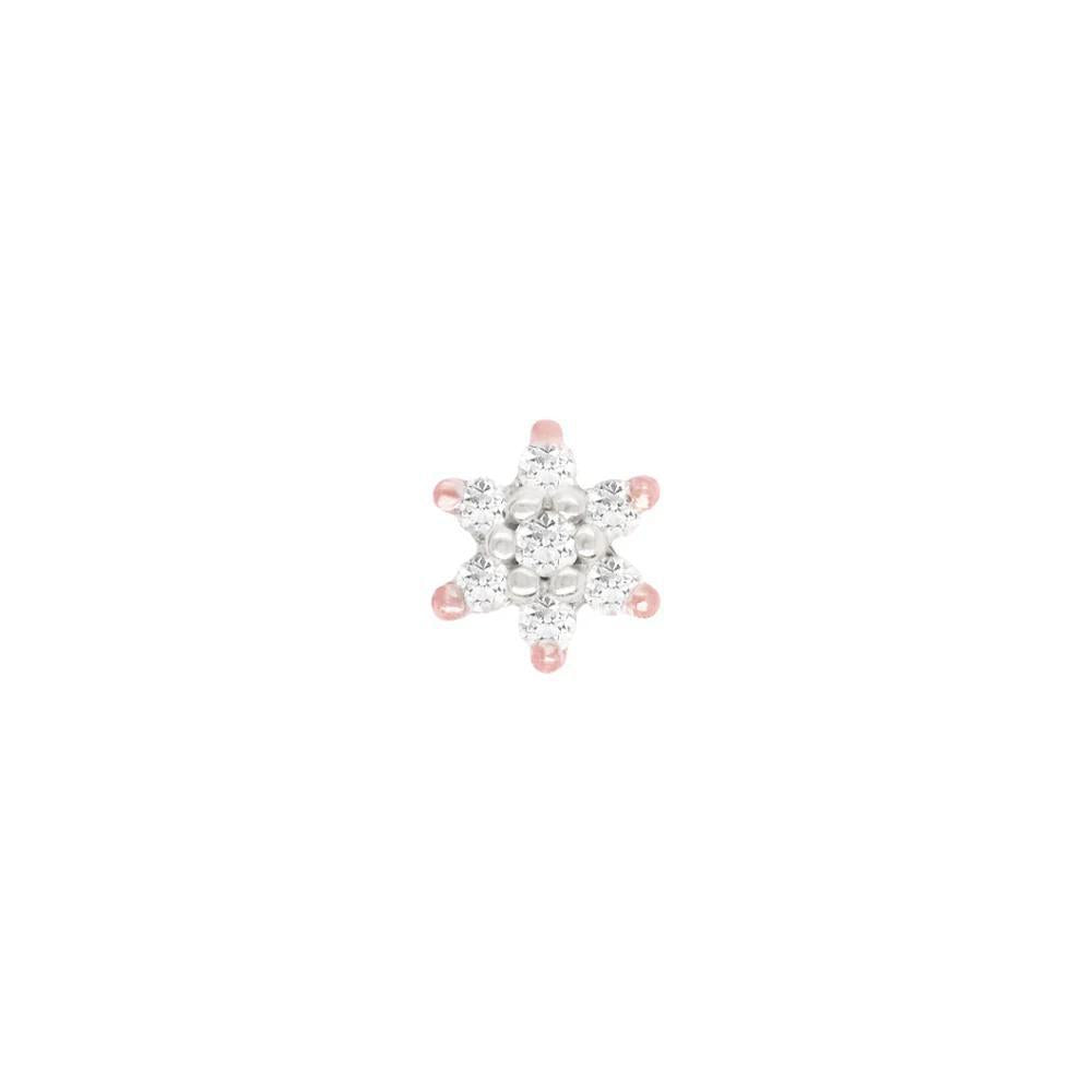 Buddha | 14k gold | Bloom | White Diamond
