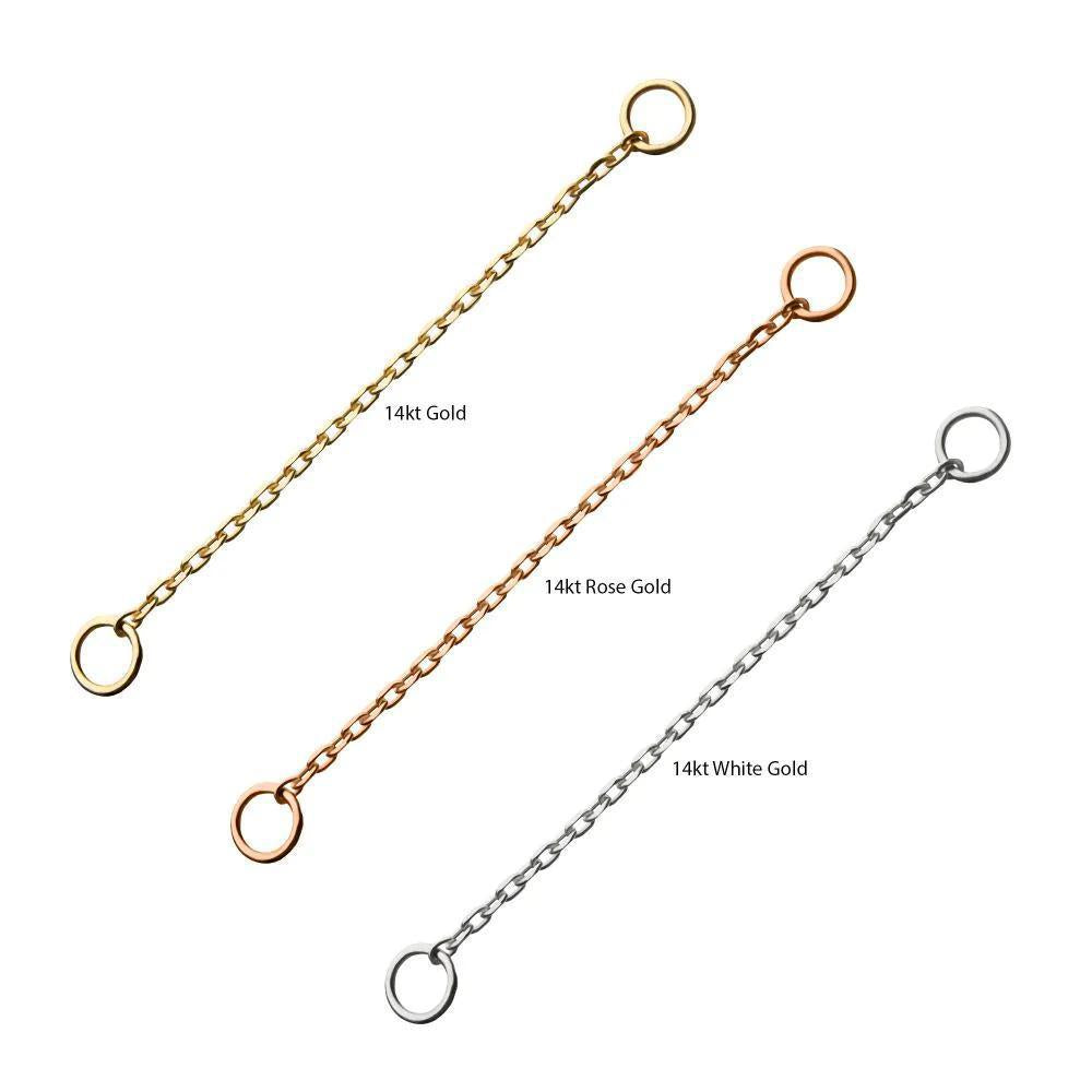 Invictus | 14k gold | Rolo Chain with Ring