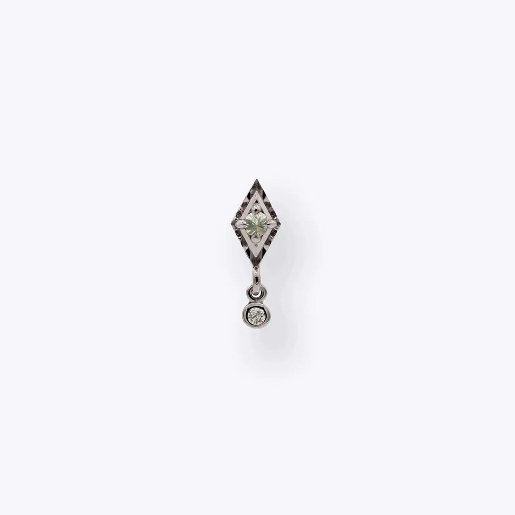 Tether | 14k gold | Dyna Drop | Diamond