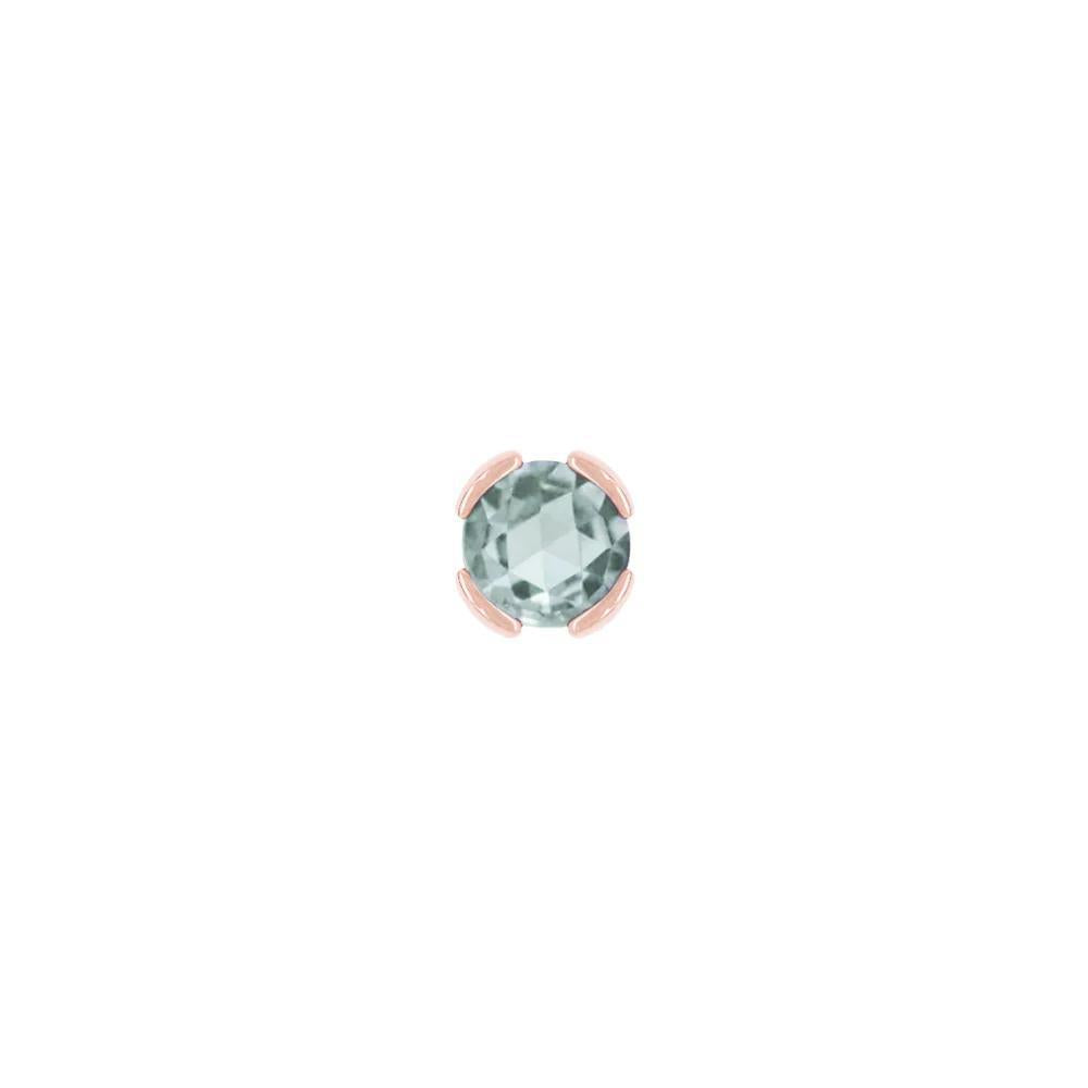 Buddha | 14k gold | Peekaboo | Aquamarine