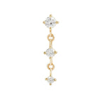 Buddha | 14k gold | Kiera | Swarovski Crystal CZ