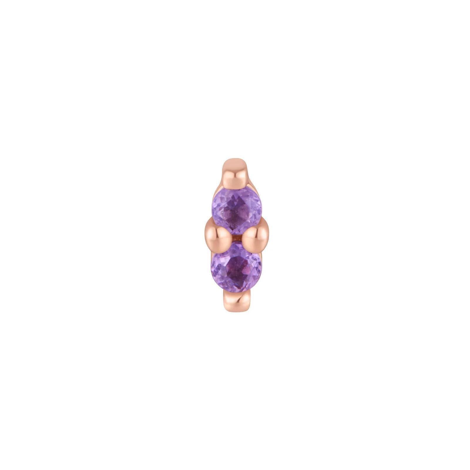 Buddha | 14k gold | Mishka 2 | Amethyst