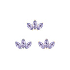 Buddha | 14k Gold | Moet Mini Threadless End | Tanzanite