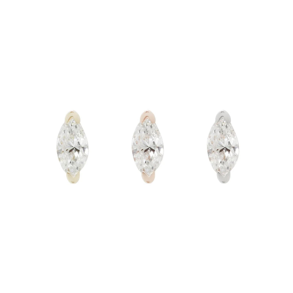 Buddha | 14k gold | Zuri | Swarovski Crystal CZ