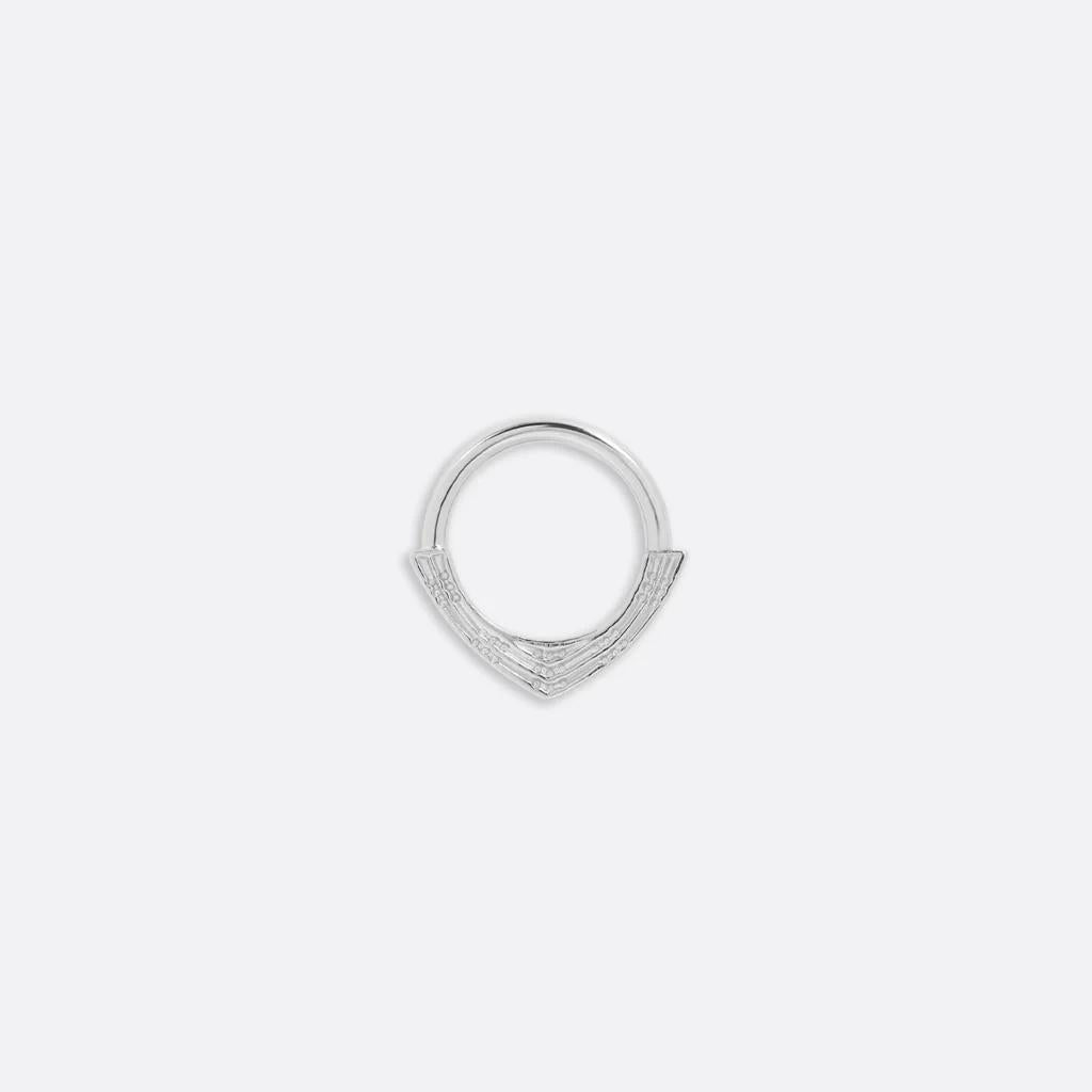 Tether | 14k gold | Petite Quin Seam Ring