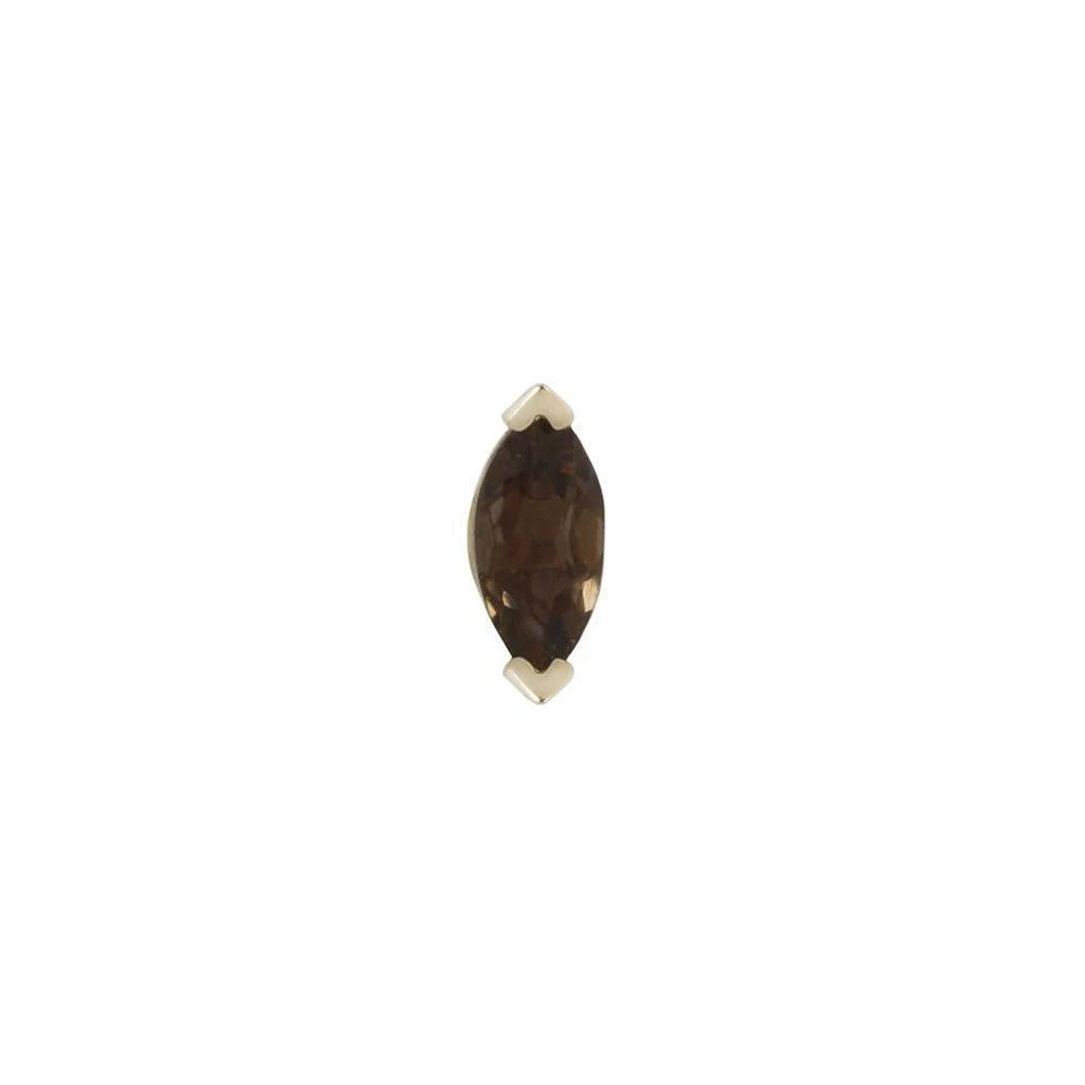 Buddha | 14k gold | Zuri | Smoky Quartz