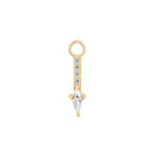 Buddha | 14k gold | Mercer Charm | CZ