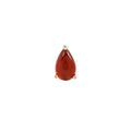 Buddha | 14k gold | Prong Pear | Garnet