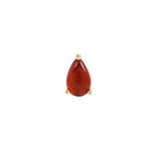 Buddha | 14k gold | Prong Pear | Garnet