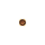 Buddha | 14k gold | Peekaboo | Smoky Quartz