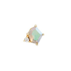 Buddha | 14k gold | Elicit | Mercury Mist Topaz + CZ