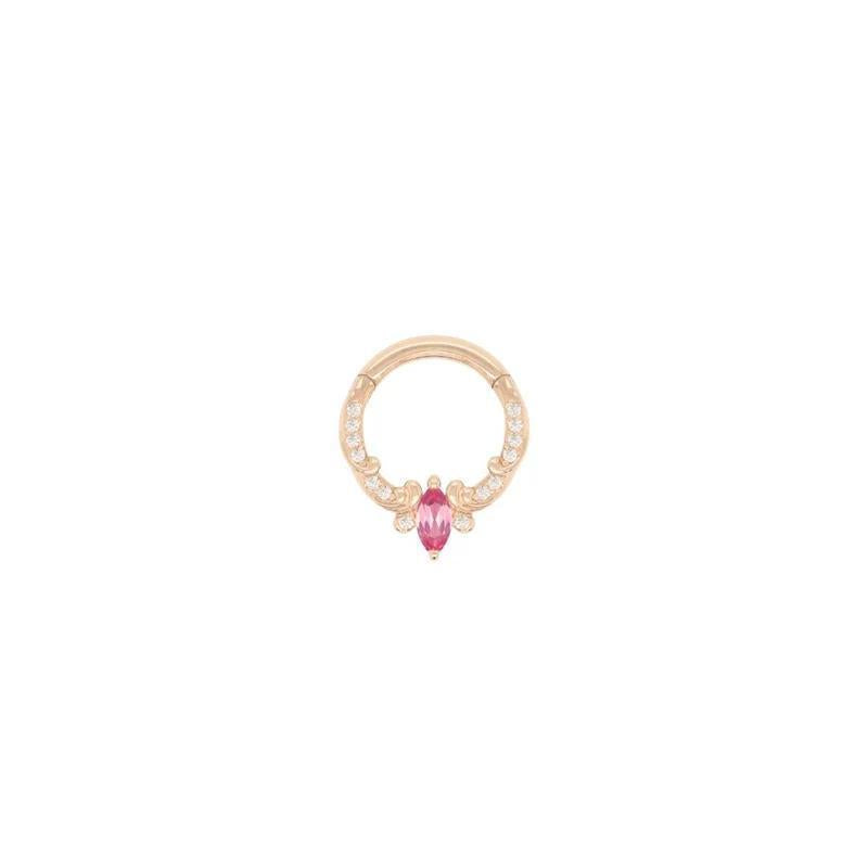 Buddha | 14k gold | Coterie | Pink Tourmaline