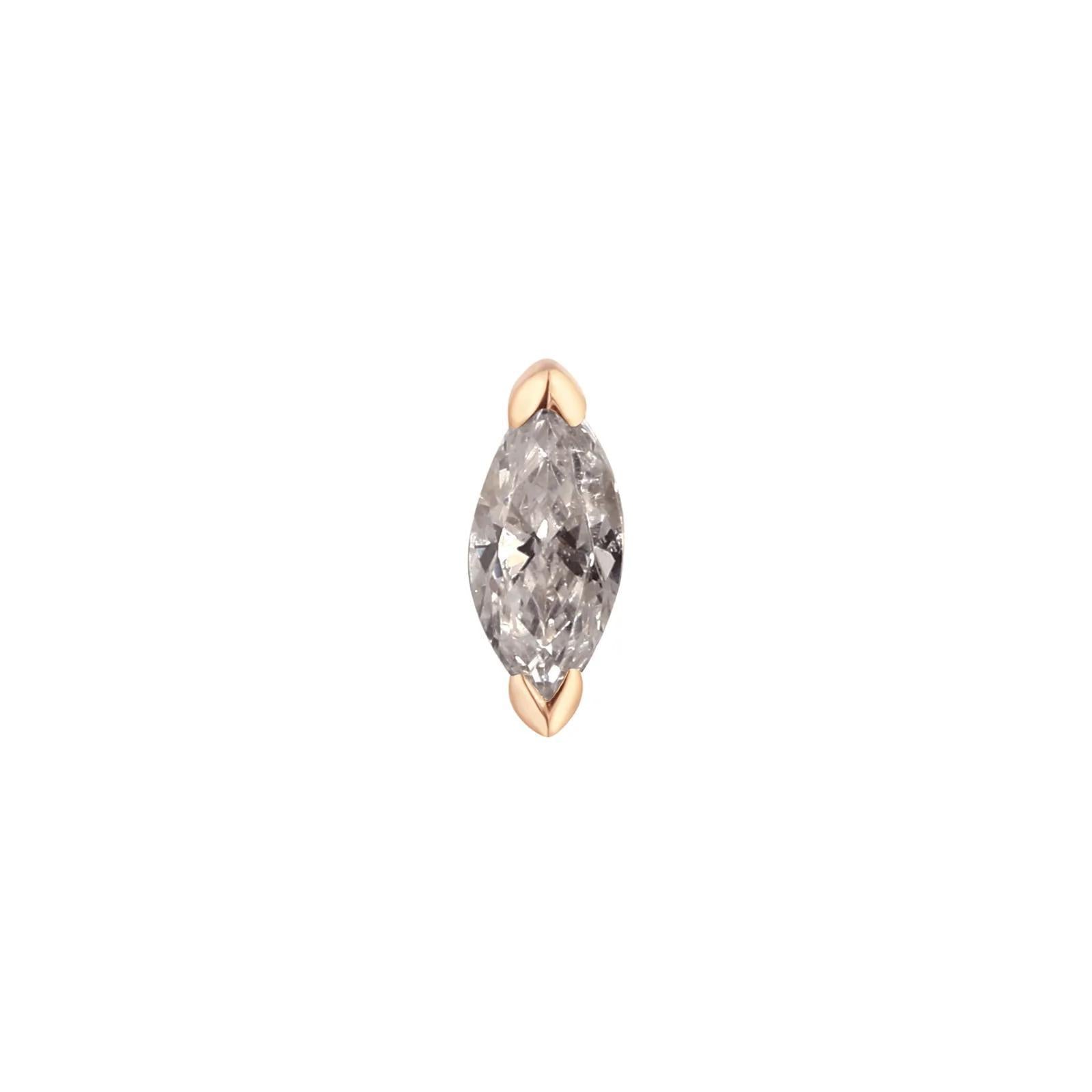 Buddha | 14k gold | Zuri | Grey Diamond