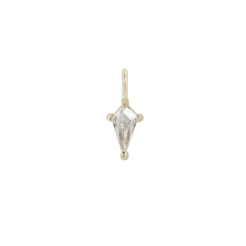 Buddha | 14k gold | Mini Soho Pendant | CZ