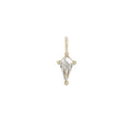 Buddha | 14k gold | Mini Soho Pendant | CZ