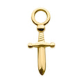 Invictus | 14k gold | Dagger Charm