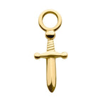 Invictus | 14k gold | Dagger Charm