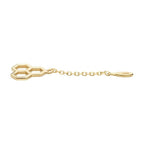Invictus | 14k gold | Honeycomb Dangle Charm