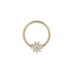 Buddha | 14k gold | Eloise Seam Ring | CZ