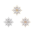 Buddha | 14k gold | Hauteness | Swarovski Crystal CZ