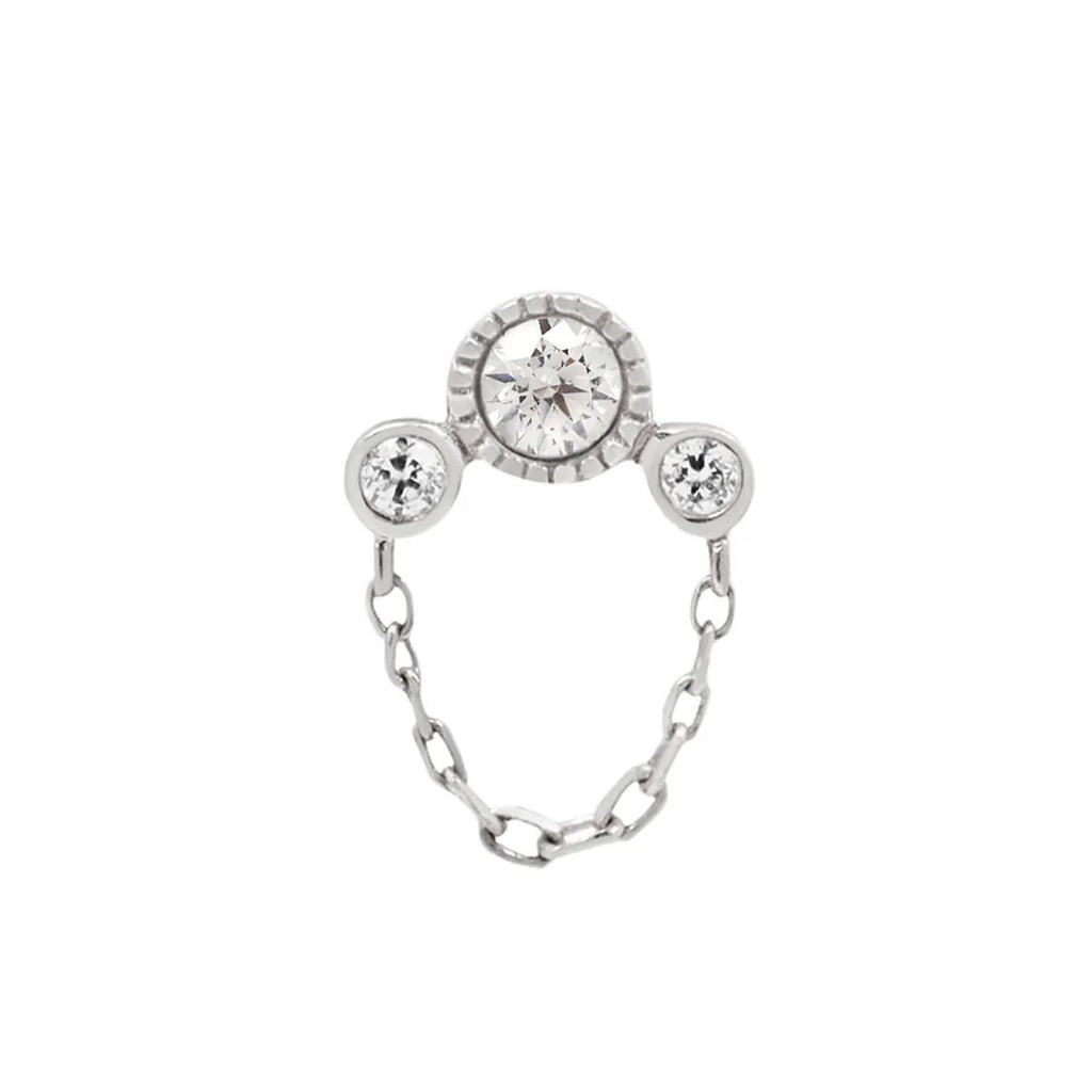 Buddha | 14k gold | Halston | White Diamond