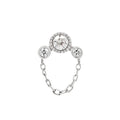 Buddha | 14k gold | Halston | White Diamond