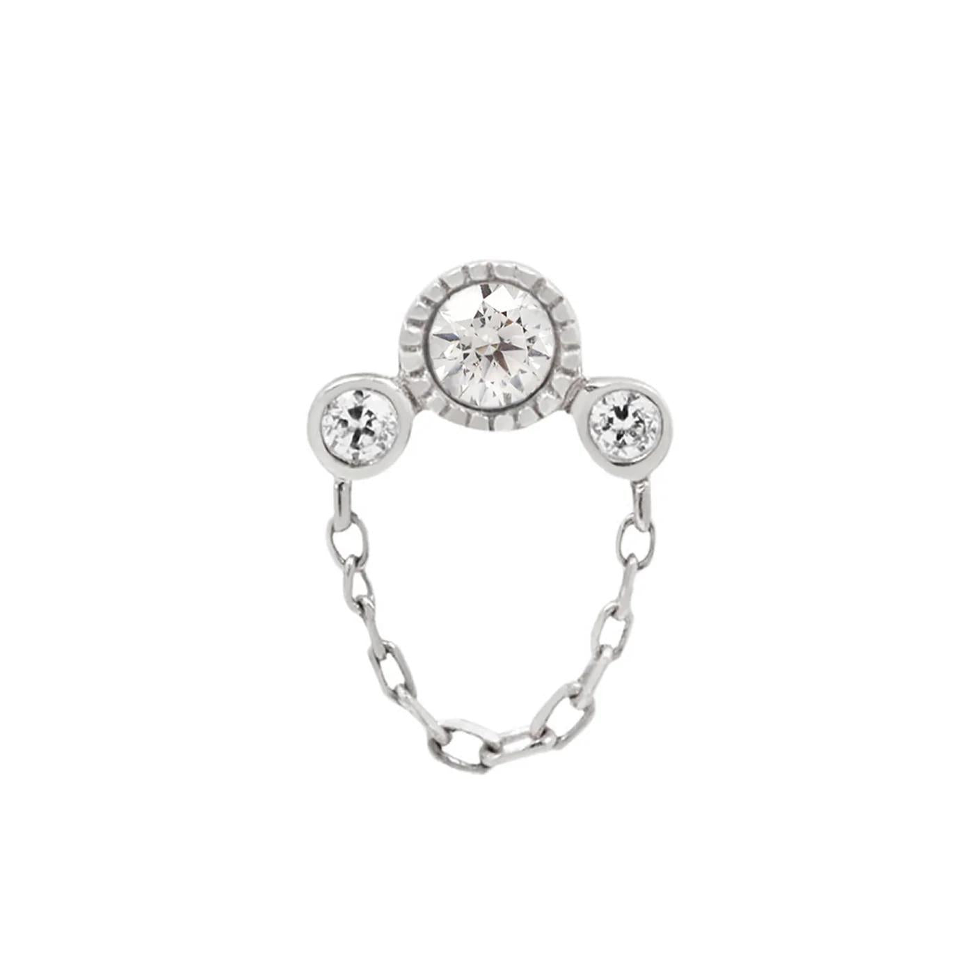 Buddha | 14k gold | Halston | White Diamond