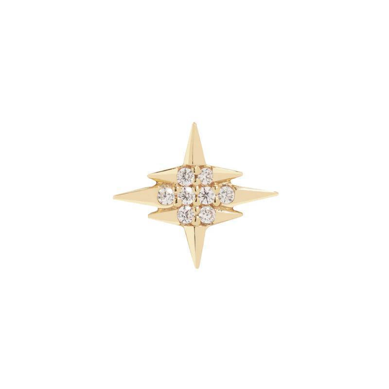 Buddha | 14k gold | Intergalactic | CZ